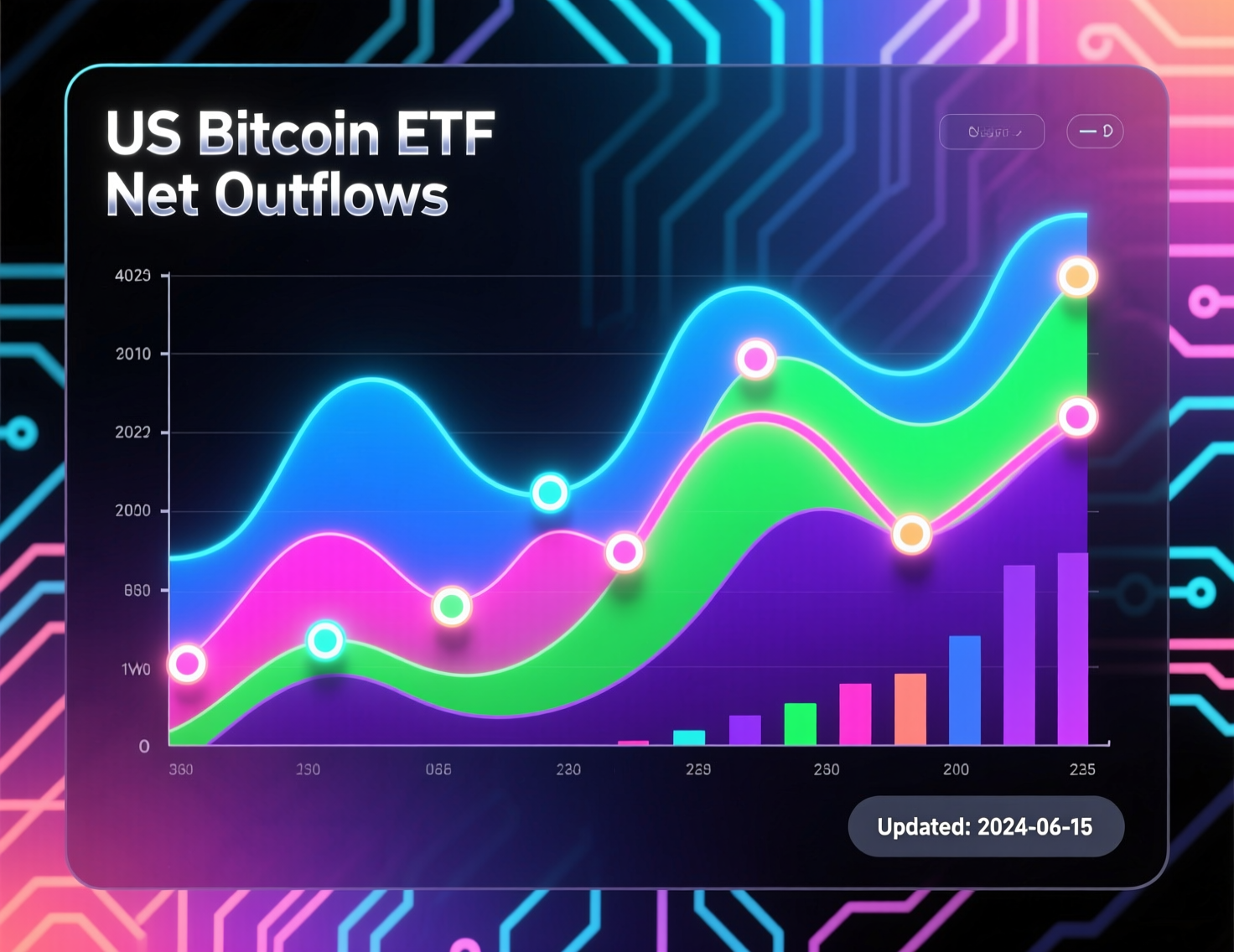 “U.S. Bitcoin ETF net outflows chart for Christmas week”