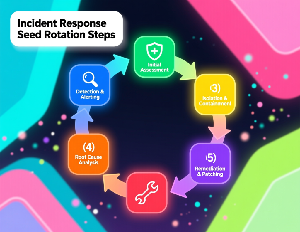 Step-by-step seed rotation and hardware wallet setup