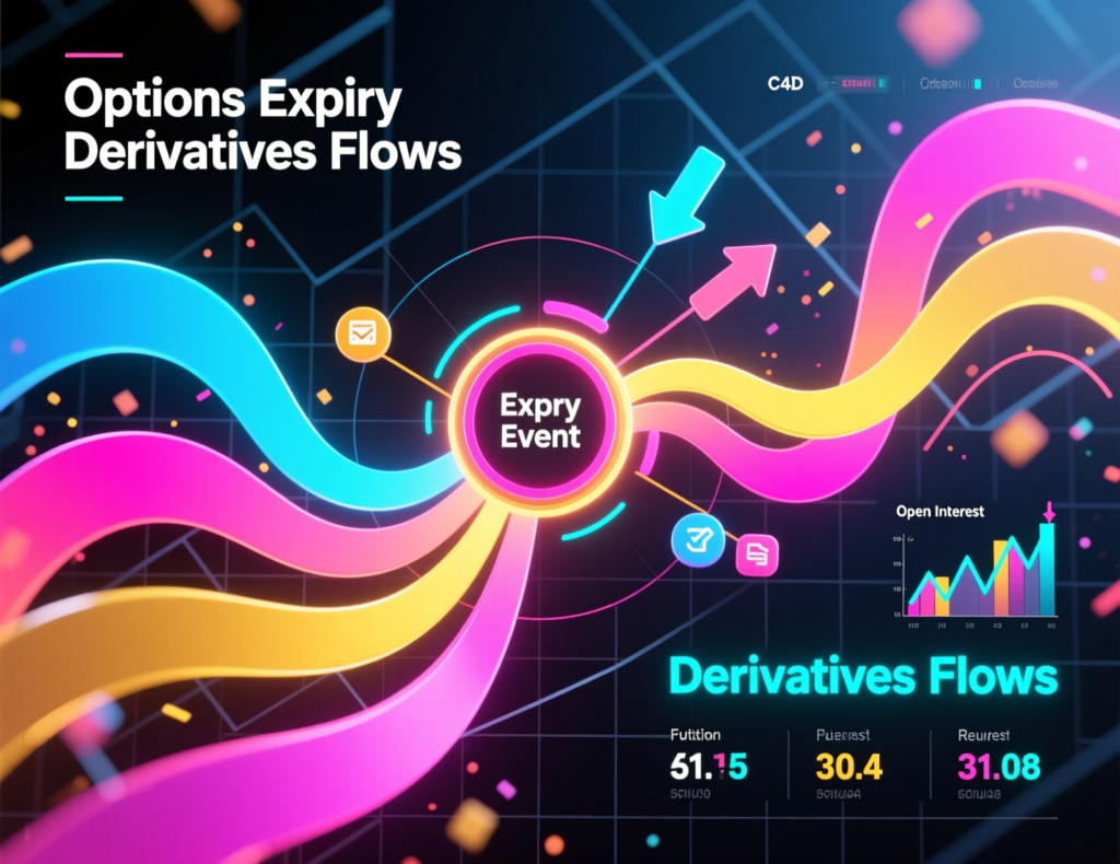 “Visualization of Bitcoin options expiry and open interest”