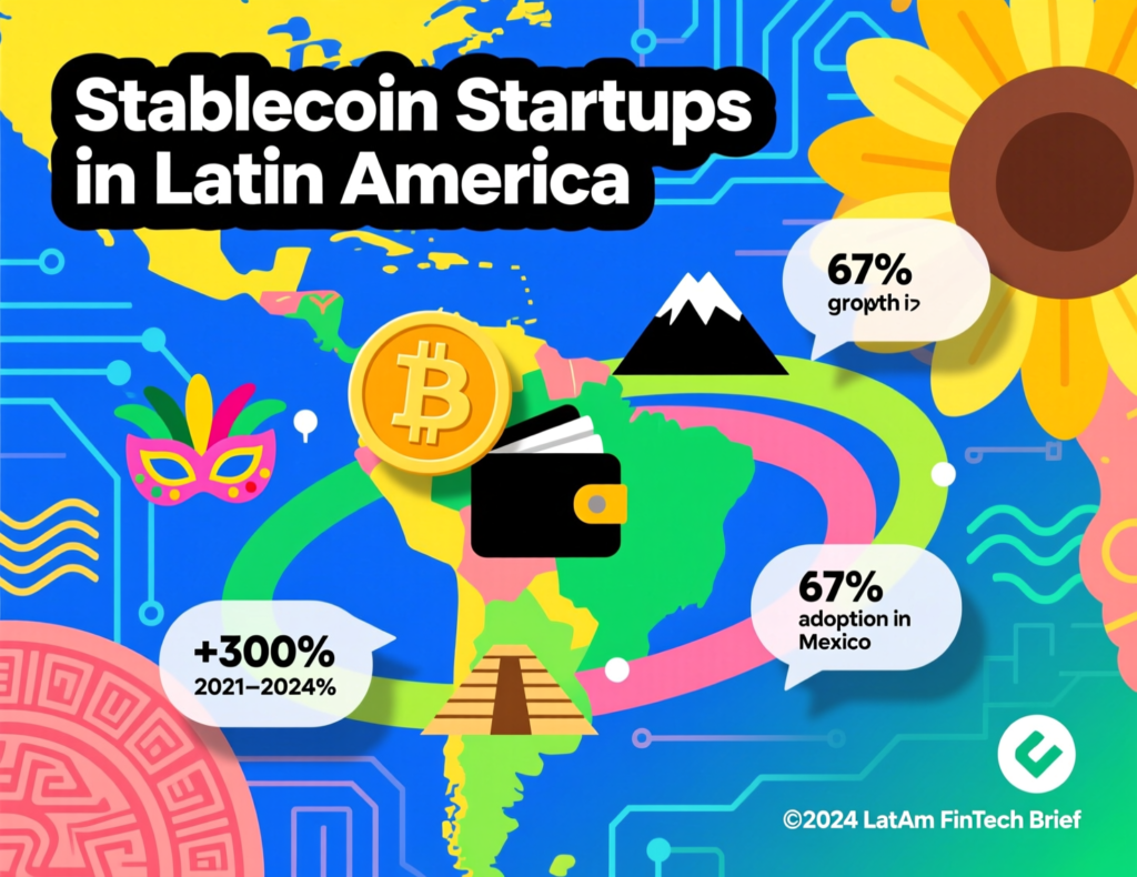 Founders of Latin America stablecoin startups in discussion
