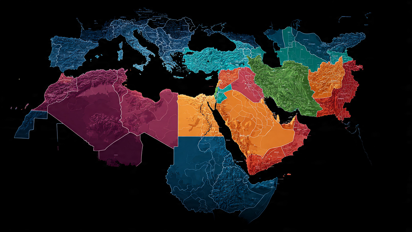 Map of crypto tax free countries highlighting GCC 0% capital gains hubs