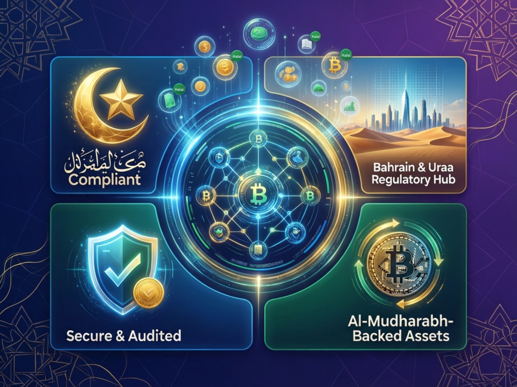 Regulated Sharia-compliant crypto exchange in Bahrain and UAE