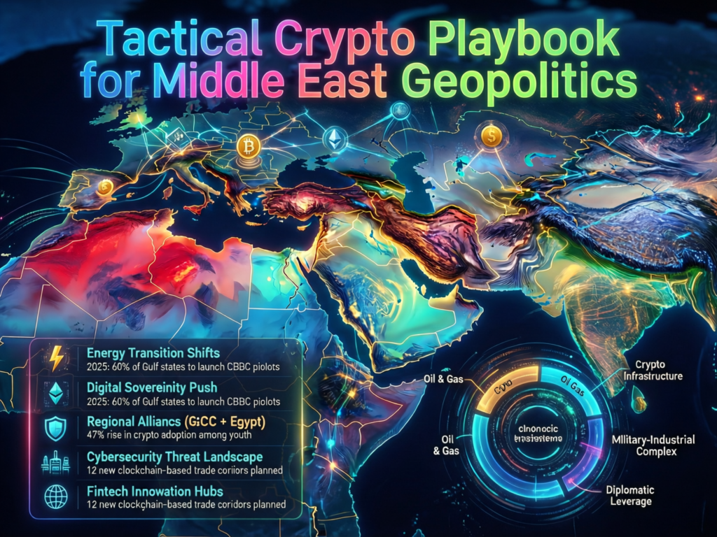 “Tactical crypto portfolio playbook for Middle East geopolitics and cryptocurrency risk”
