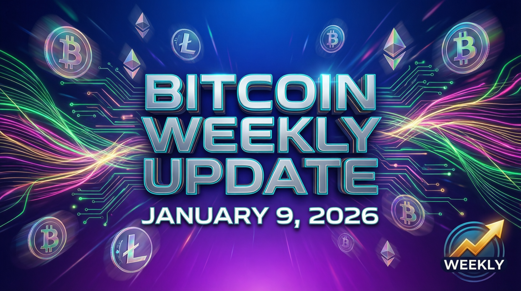 “Bitcoin (BTC) weekly update 9 Jan 2026 with price consolidating around $90,000”