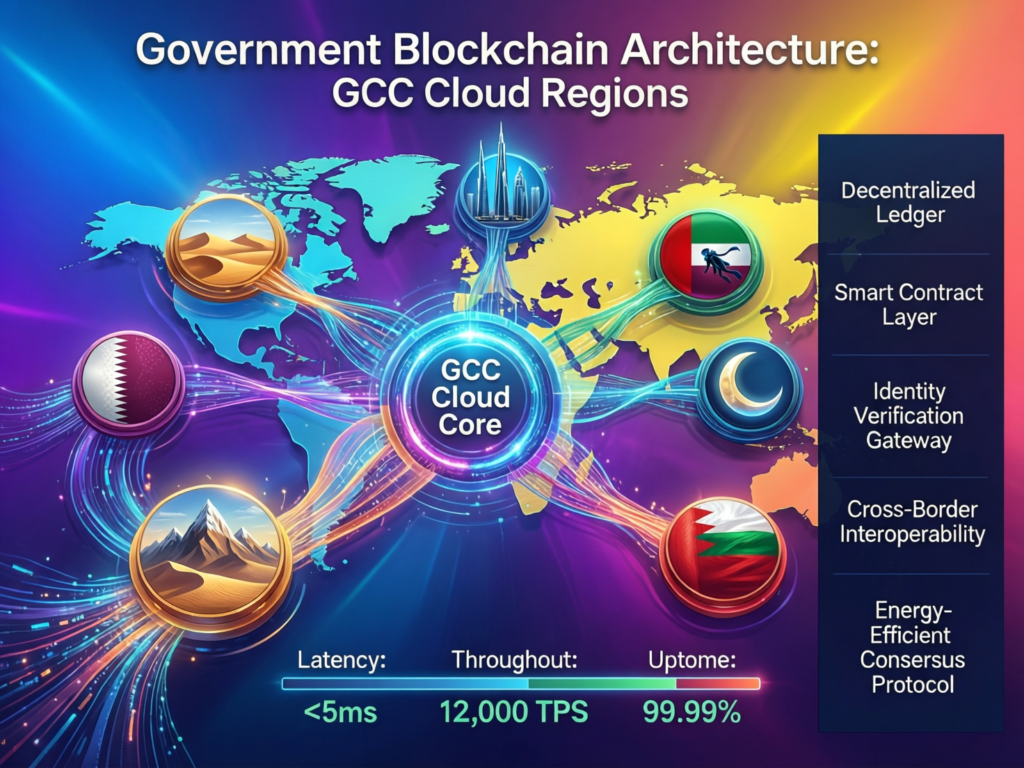 Blockchain in Government: How Gulf States Lead 3 Reference architecture of blockchain in government using GCC cloud regions