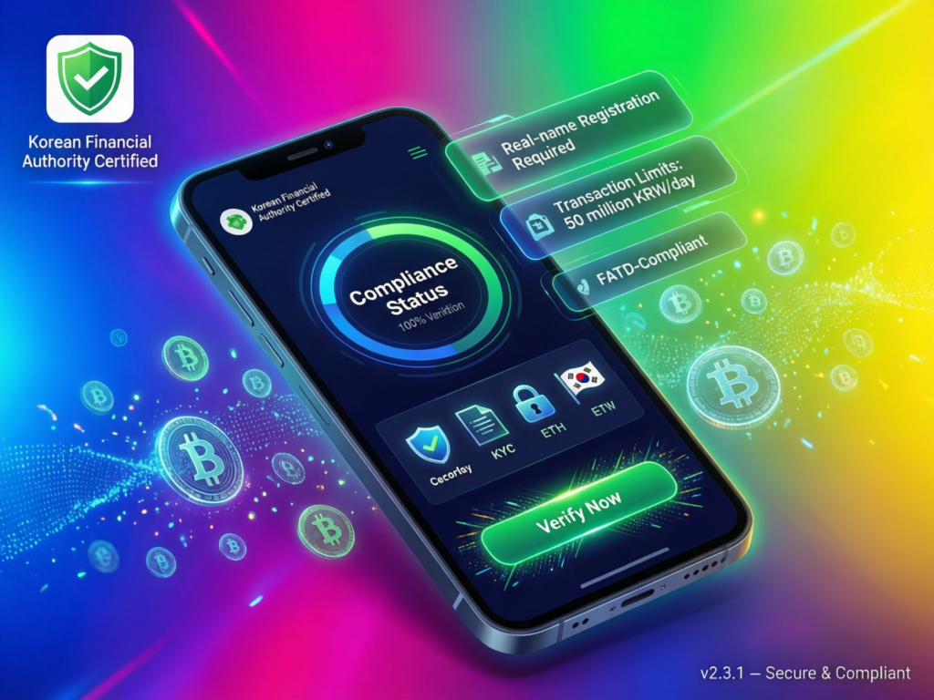 Google Play to block Binance, Bybit, OKX apps in Korea without FIU VASP status 3 “User checking Android crypto app compliance settings in Korea”
