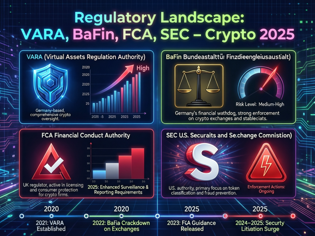Bitcoin vs Real Estate 2025: Where Smart Money Flows 5 2025 regulatory landscape for Bitcoin and real estate across VARA, BaFin, FCA and SEC