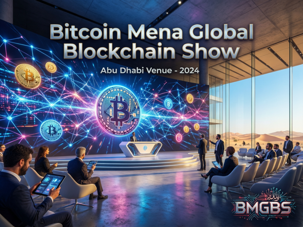 Abu Dhabi ADNEC venue hosting Bitcoin MENA and Global Blockchain Show for international investors