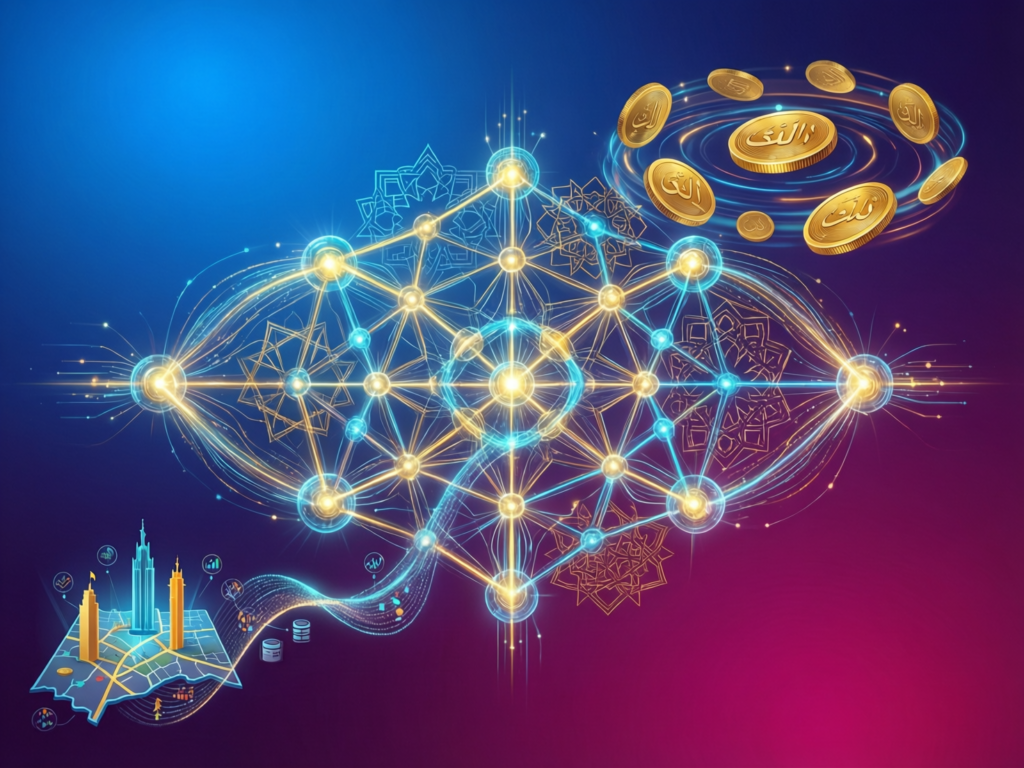 Smart Contracts in Islamic Finance: A Shariah-Safe Guide 3 Visual of tokenised sukuk smart contracts and cashflow automation