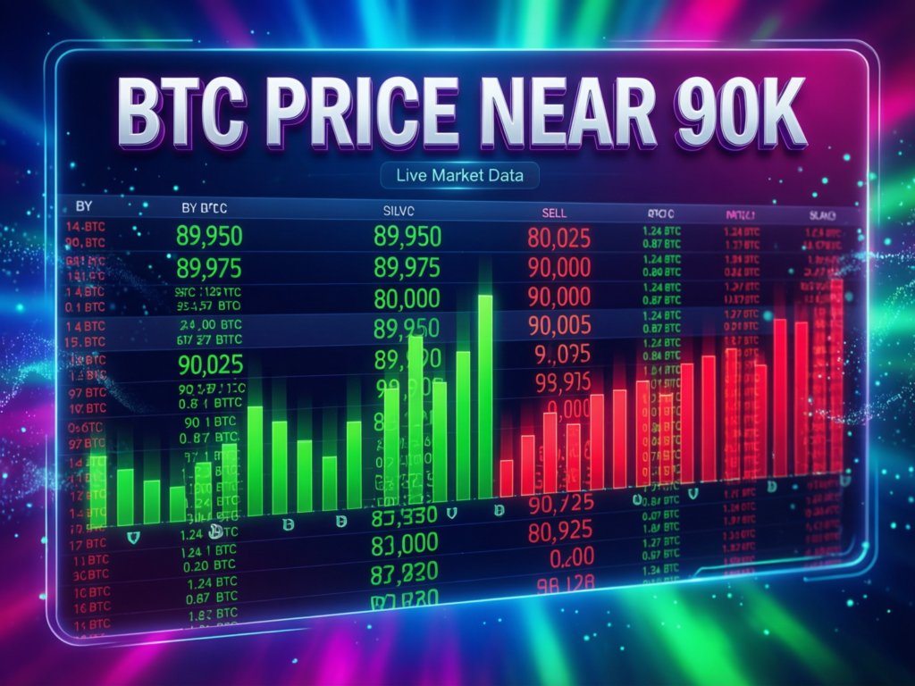 BTC price consolidates near $90K on major exchanges
