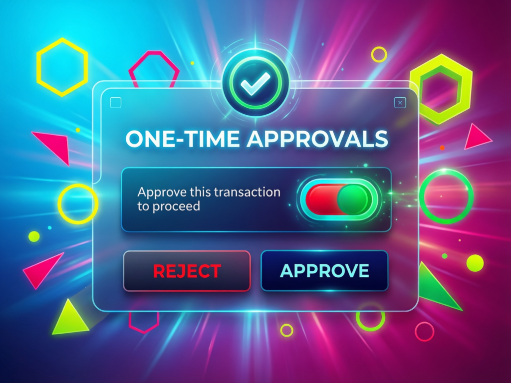 Overview of One-Time Approvals vs. unlimited allowances