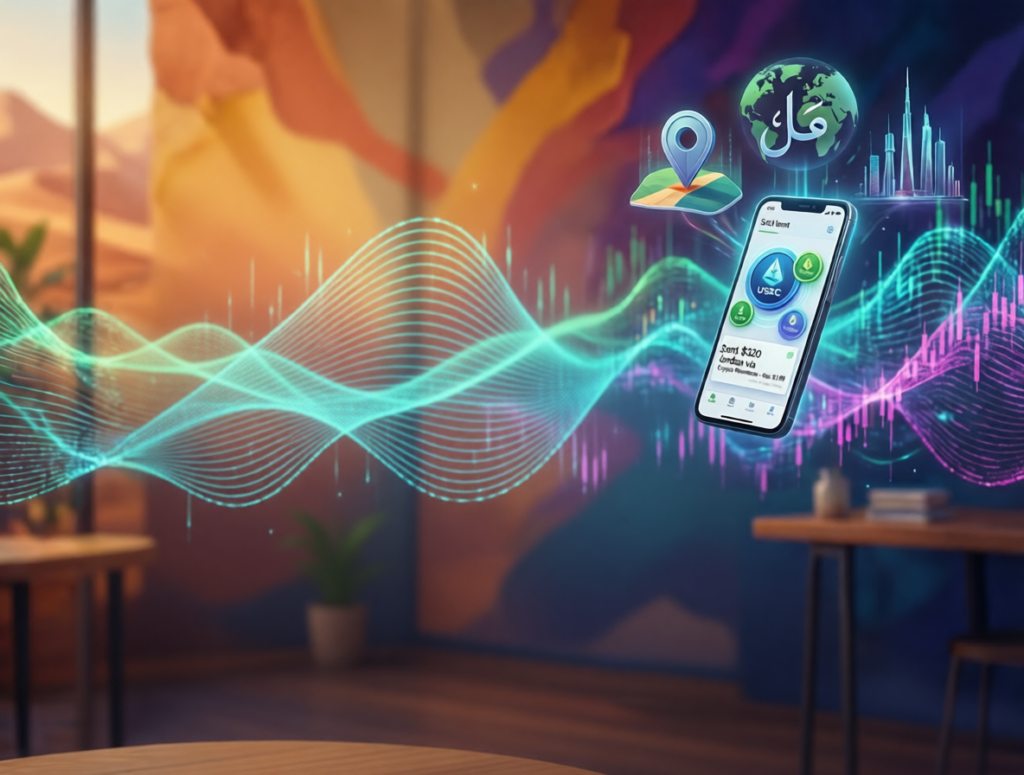 Middle Eastern Gen Z using stablecoins for cross-border remittances to South Asia and North Africa