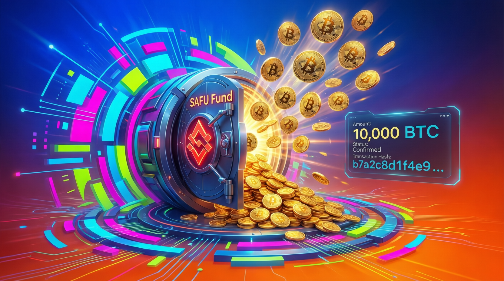 “Binance converts SAFU fund to bitcoin announcement on Binance blog”