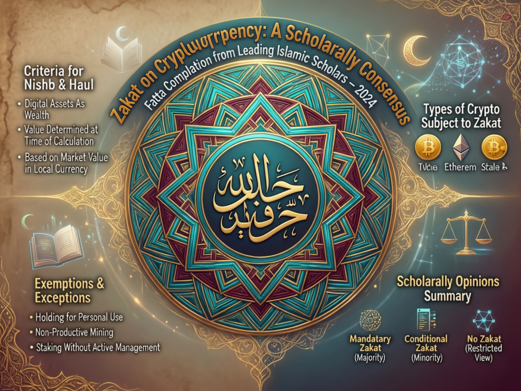 Islamic scholars discussing rulings on crypto zakat donations