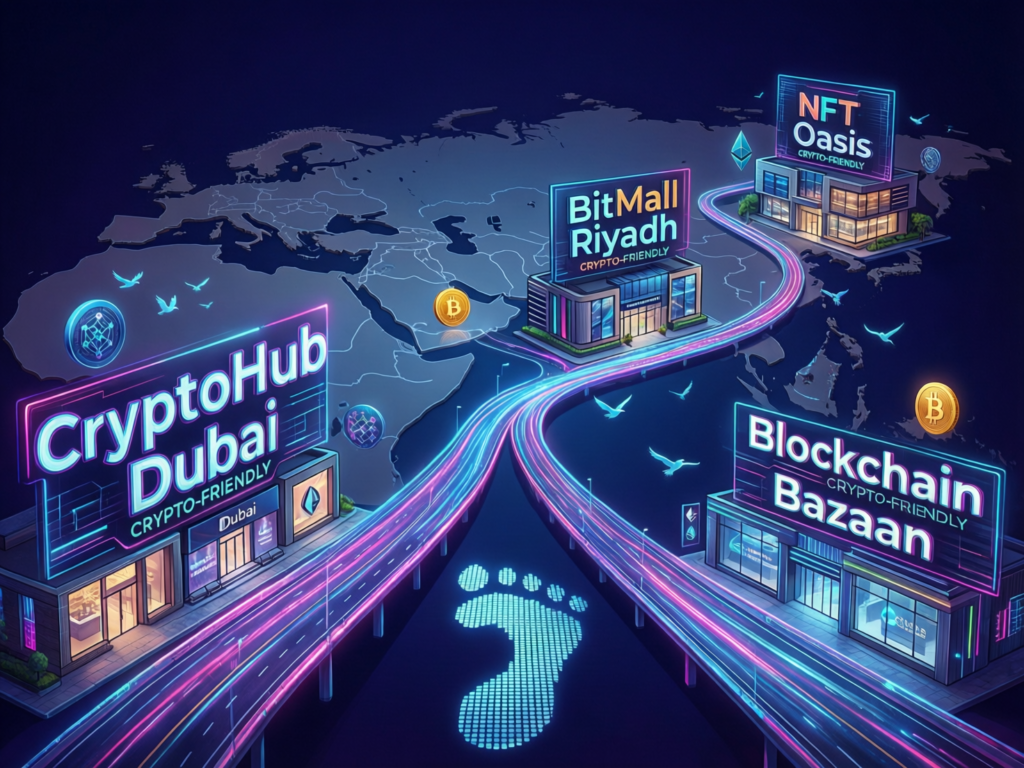 Middle East e-commerce bitcoin: where and how to pay 3 Crypto-friendly ecommerce and retail stores in Dubai and Riyadh accepting bitcoin