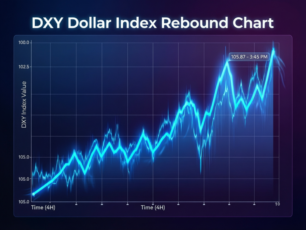 Dollar strength challenges bitcoin rebound after weekend drop 3 “U.S. dollar index rebounds toward 97–99 resistance”