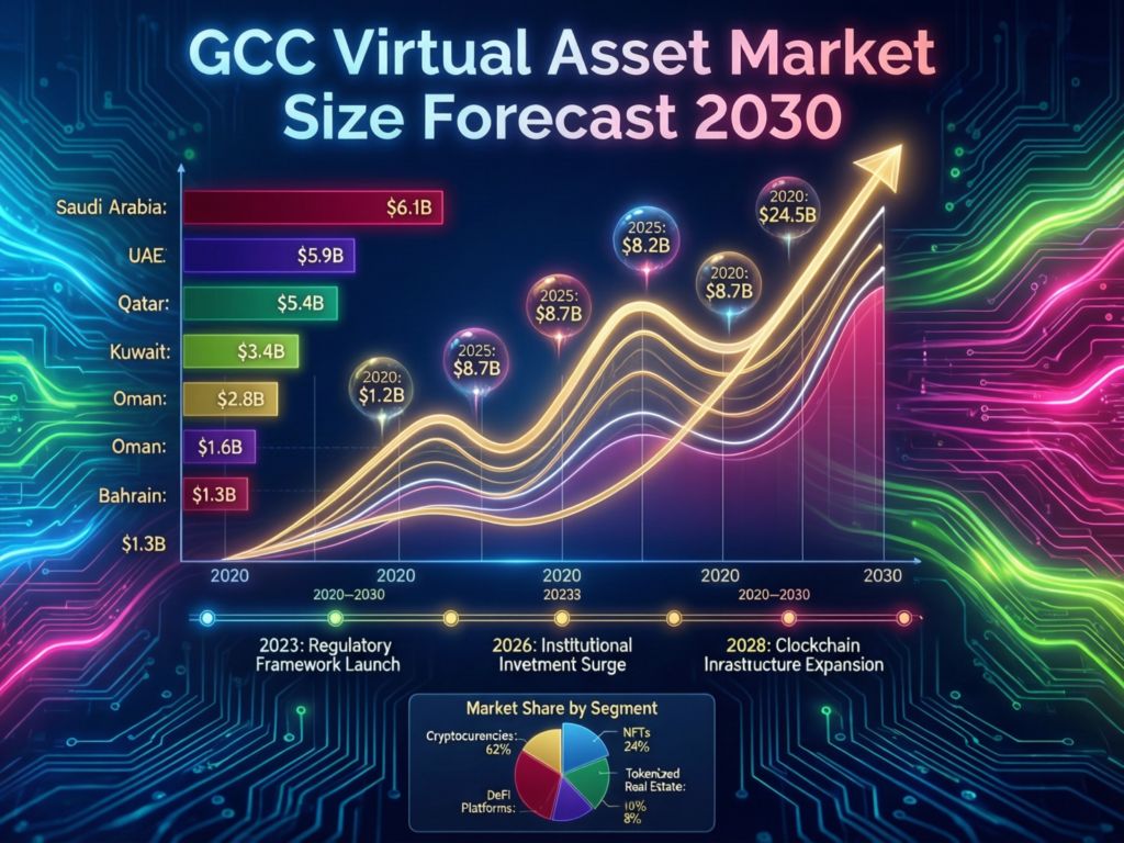 GCC virtual asset market size and growth forecast to 2030