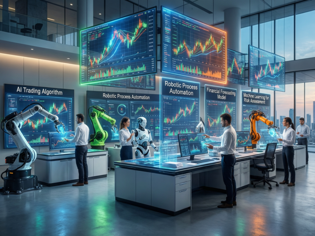 “Tech startup robotics lab illustrating Erebor’s target clients”