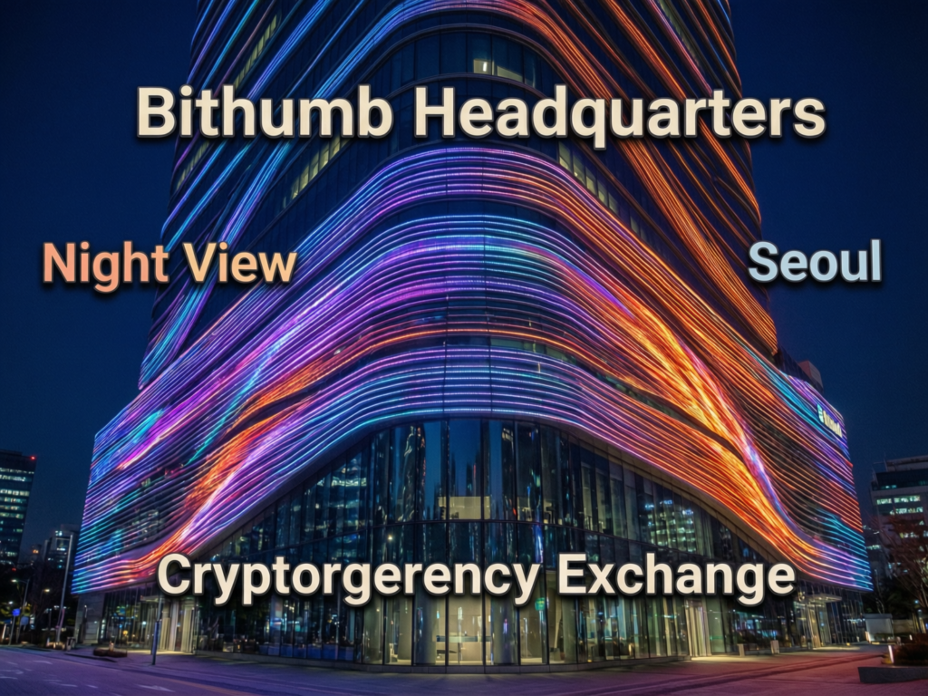 Bithumb headquarters building in Seoul