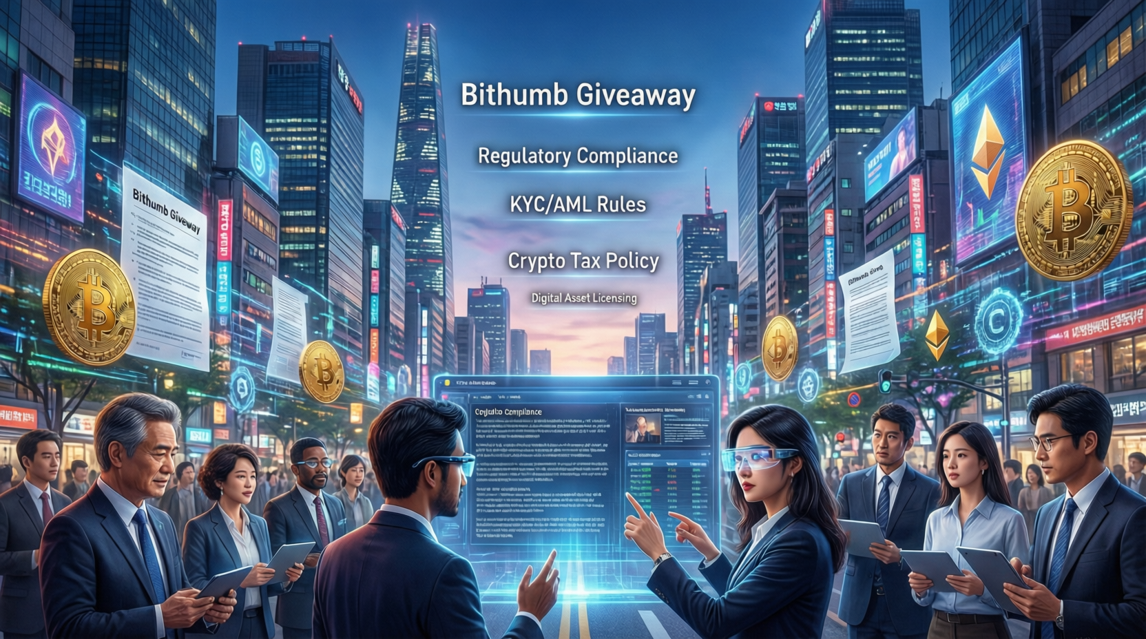 Regulators discuss “South Korea crypto regulations after Bithumb giveaway” in Seoul