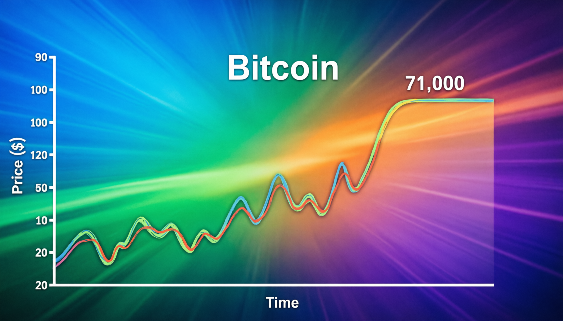 “Chart: bitcoin rebound stalls at $71,000 after weekend bounce”