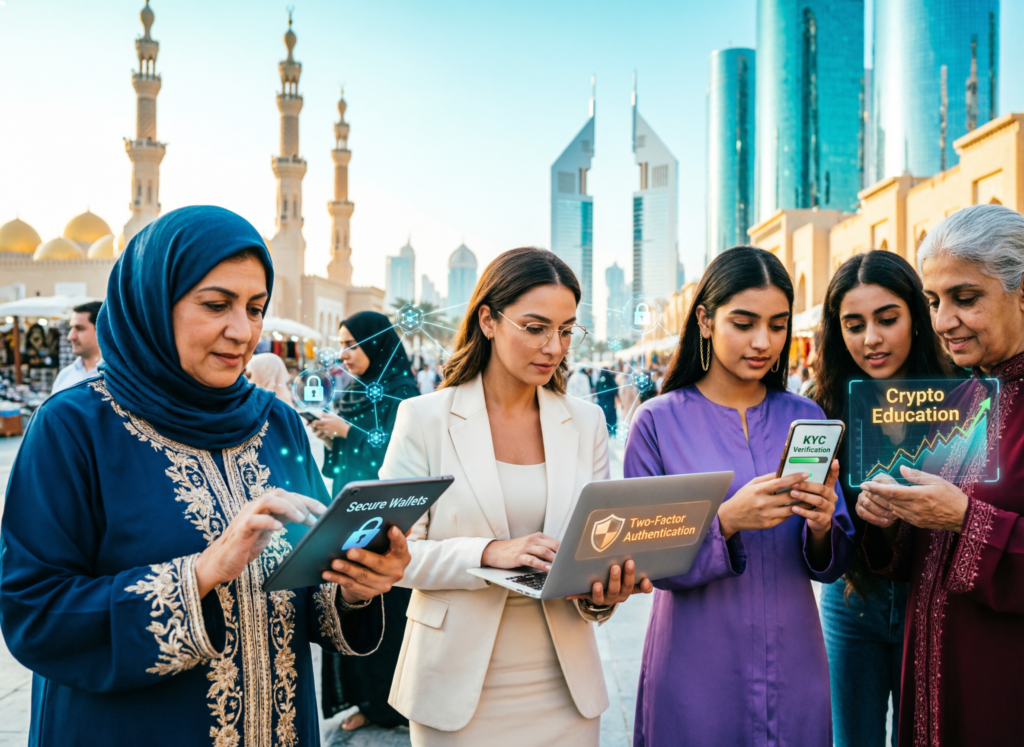 Safe, inclusive crypto investing checklist for Middle Eastern women