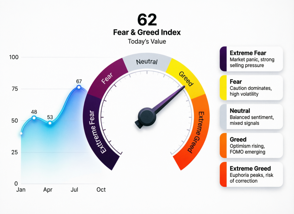 Bitcoin dips toward $63,000 as “extreme fear” grips crypto traders 2 Crypto fear and greed index dashboard highlighting extreme fear