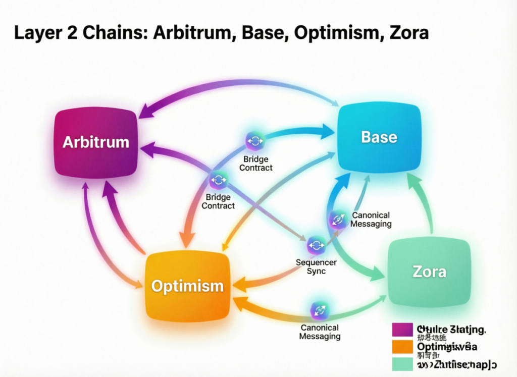 Map-style graphic of targeted Layer-2 networks in the proposal
