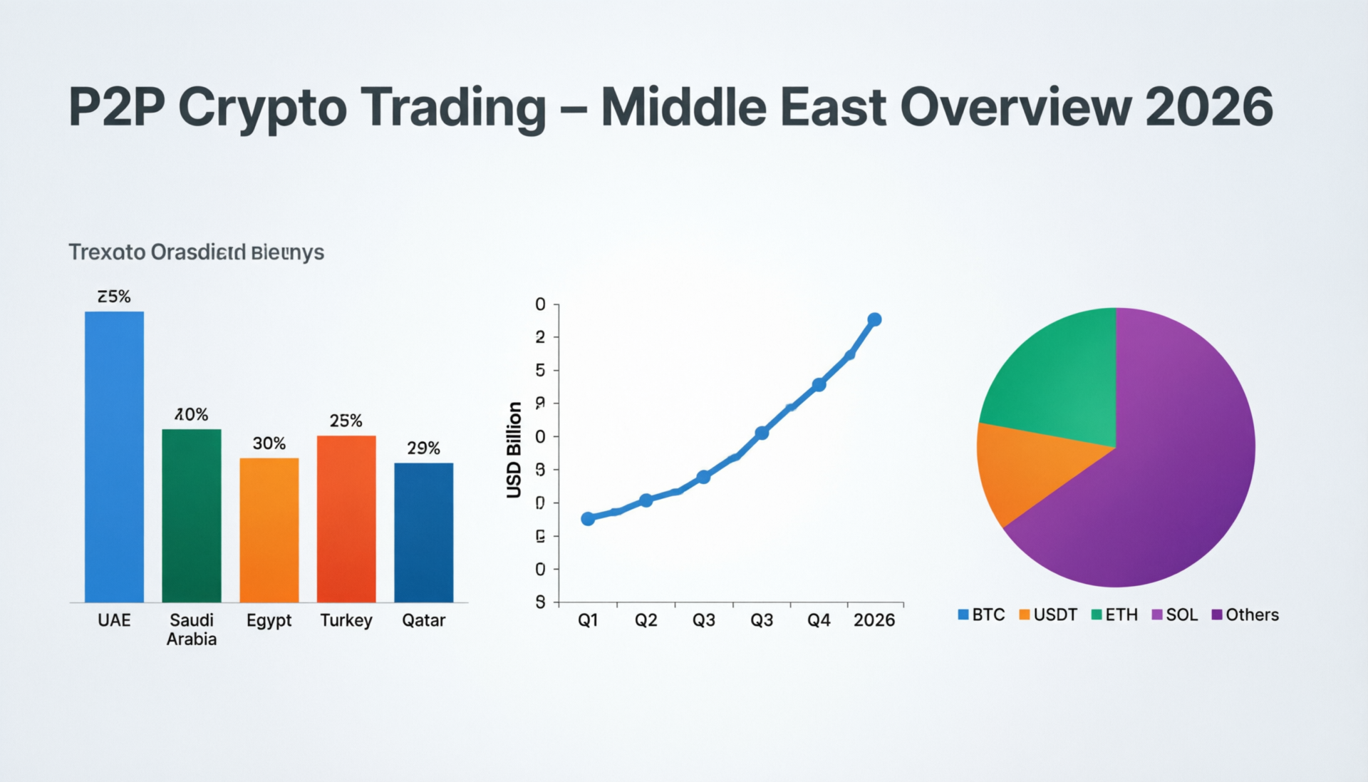 p2p-crypto-trading-middle-east-overview-2026.png Diagram of P2P crypto trading in the Middle East showing escrow between AED/SAR users