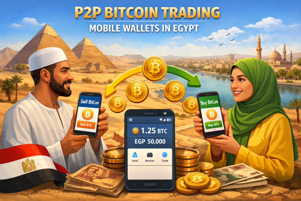 How to Buy Bitcoin in Egypt Without Bank (Safe Guide) 3 P2P bitcoin trading in Egypt using mobile wallet payments