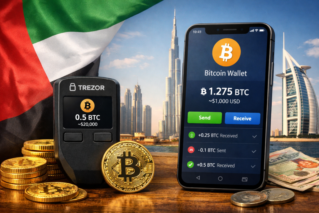 How to Buy Bitcoin in UAE Safely (Guide) 4 Secure Bitcoin wallet options for UAE residents including hardware and mobile wallet