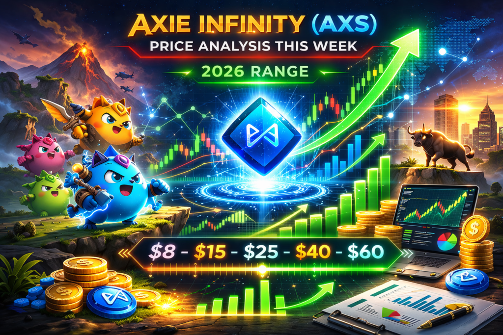 “Axie Infinity AXS price analysis this week showing sideways range between support and resistance levels”