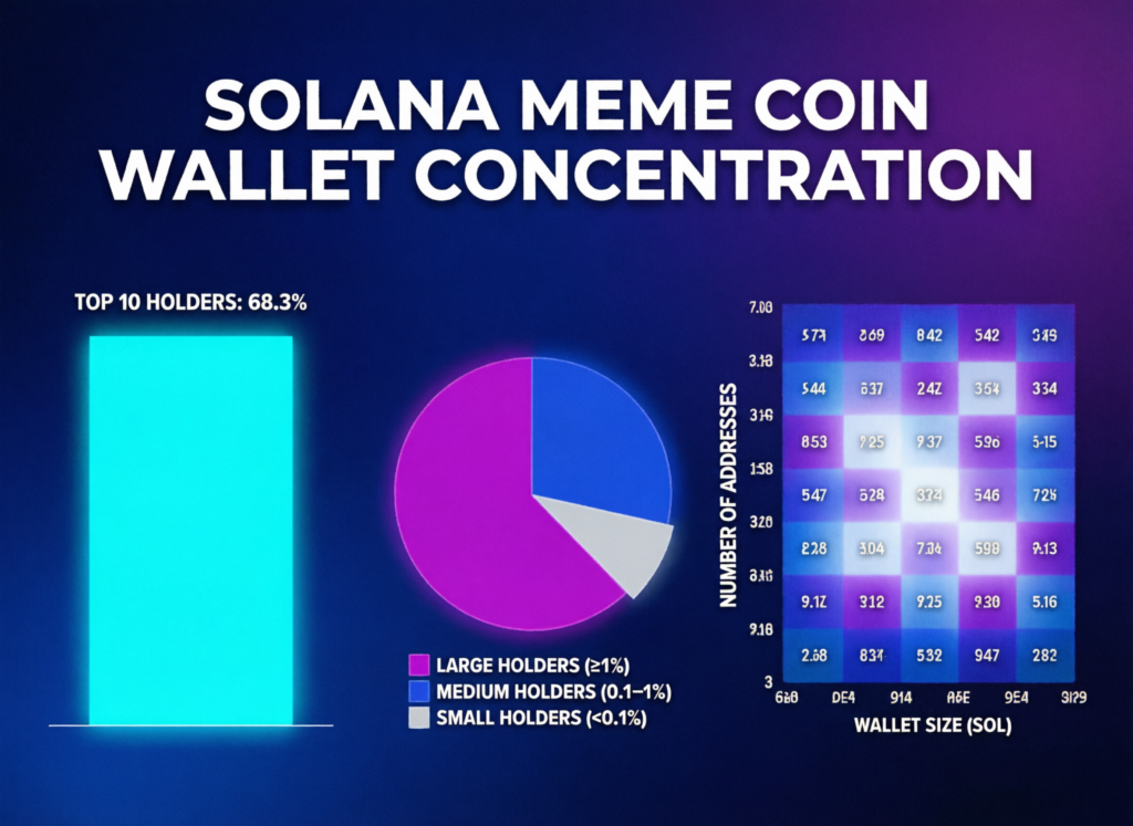 Japan’s PM says she has “absolutely no knowledge” of SANAE TOKEN on Solana 2 Diagram illustrating token holder concentration among top wallets