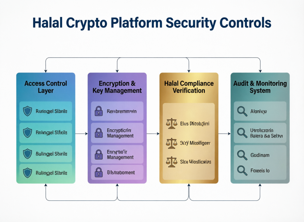 Security and compliance checklist for halal-friendly crypto platforms