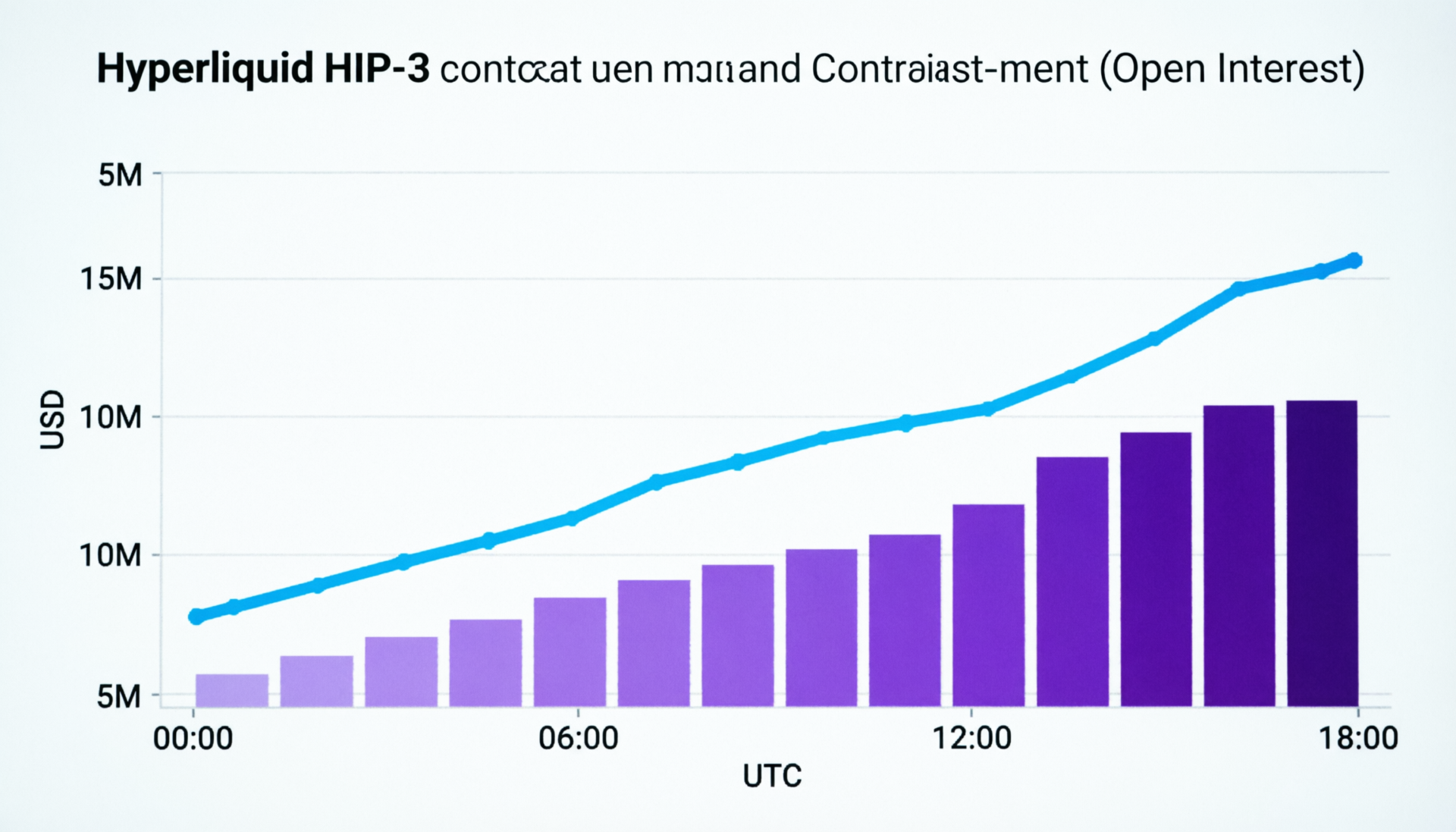 Hyperliquid HIP-3 open interest chart showing the rise to $1.74 billion