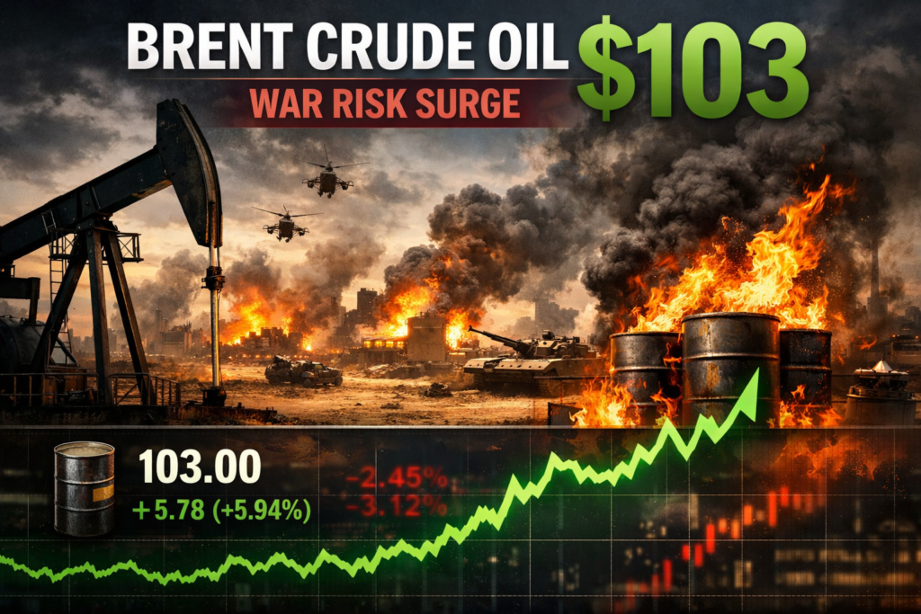Bitcoin holds $71,000 as Fed meeting and Iran oil risk loom 3 Brent crude above $103 a barrel amid Middle East supply disruption fears