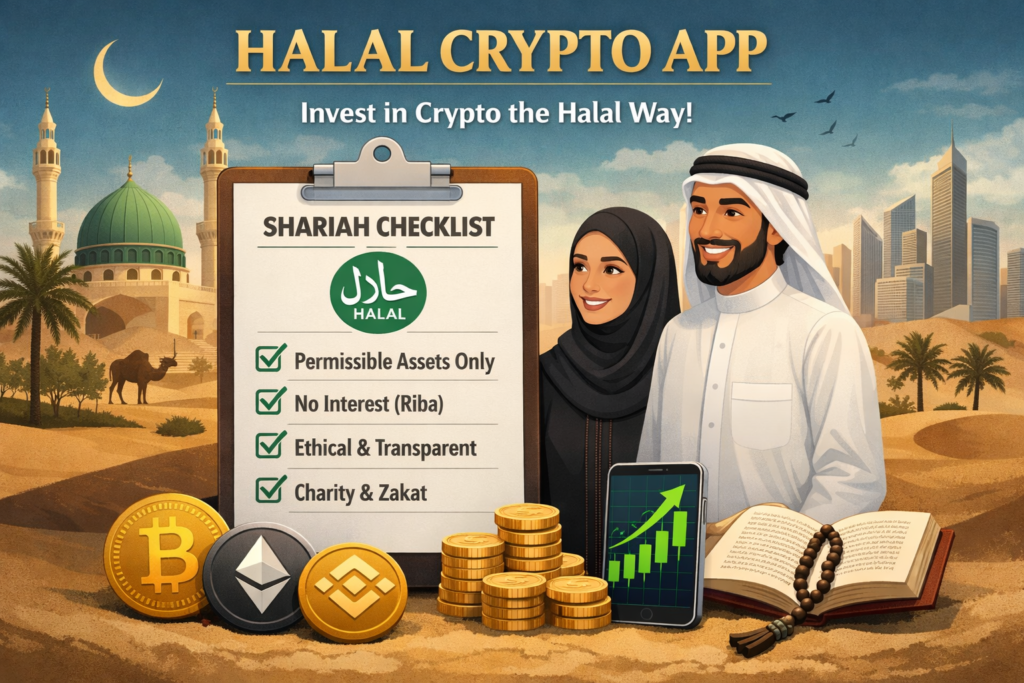 Halal and Sharia-compliant crypto app checklist for Middle East users