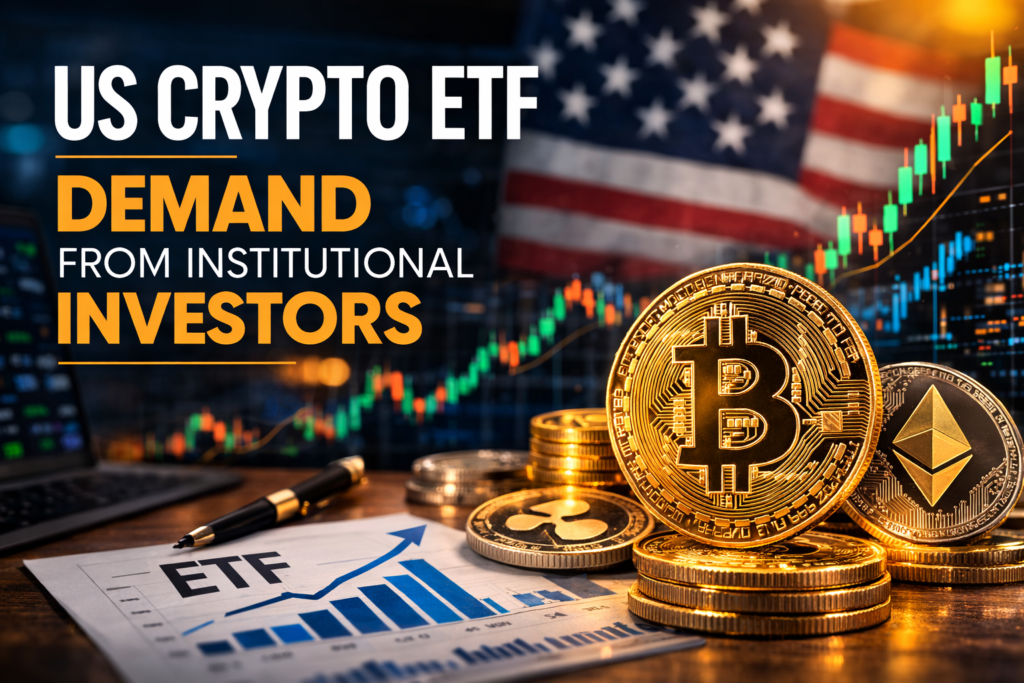 Institutional demand for U.S. crypto ETFs during March 2026