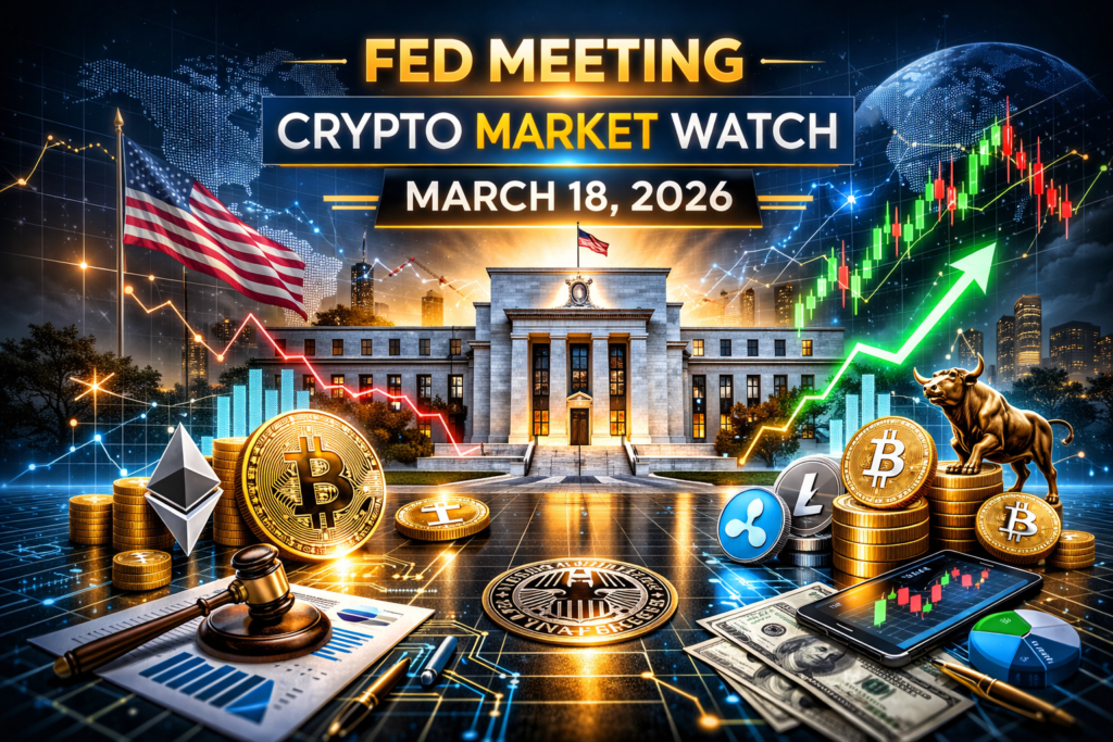 Traders monitor the Federal Reserve meeting for crypto market direction
