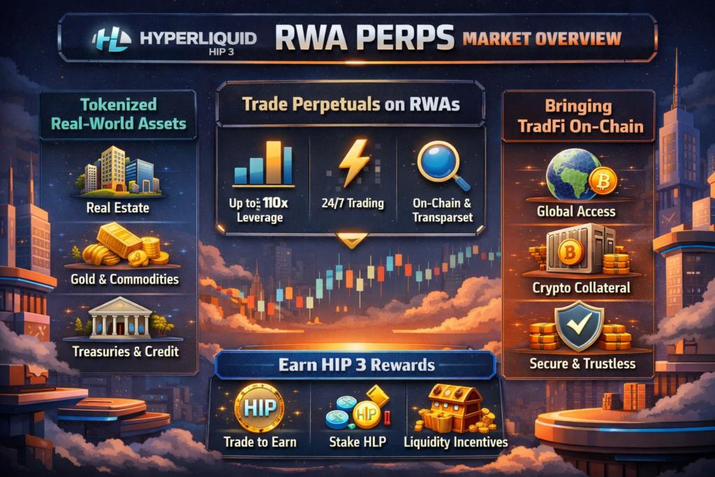 Overview of Hyperliquid HIP-3 markets for tokenized real-world asset perpetuals