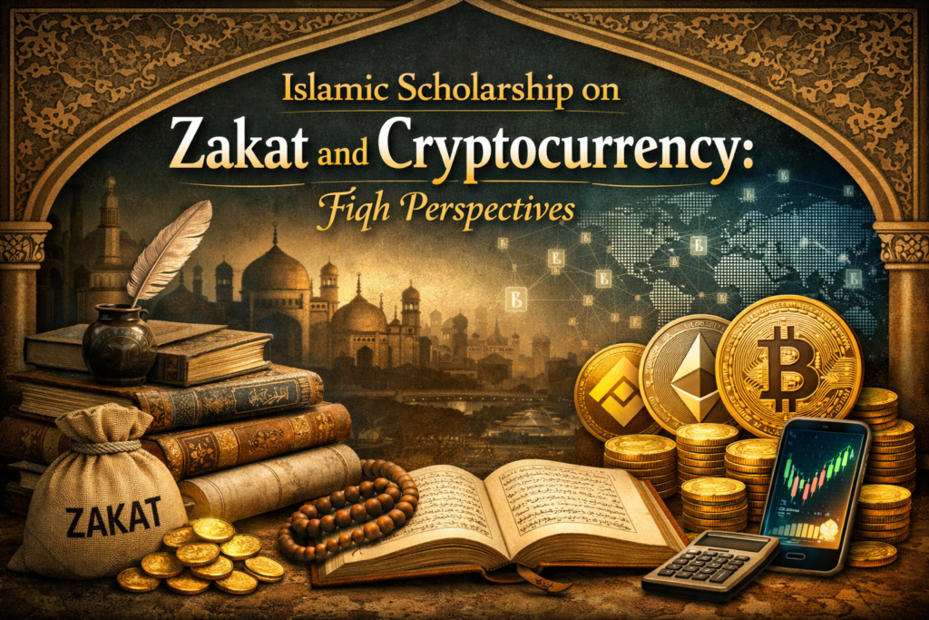 Islamic scholarship discussing zakat on cryptocurrency and digital assets